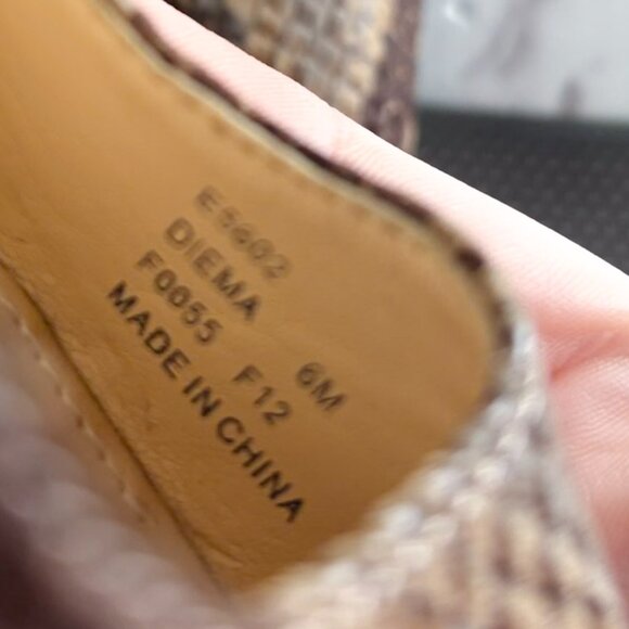 Calvin Klein Snake Print Kitten Heels Shoes - Picture 7 of 12